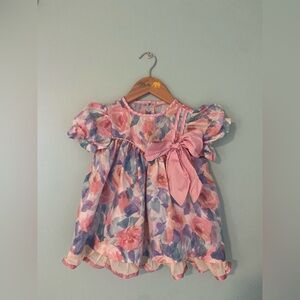 Handmade Vintage Floral Dress
